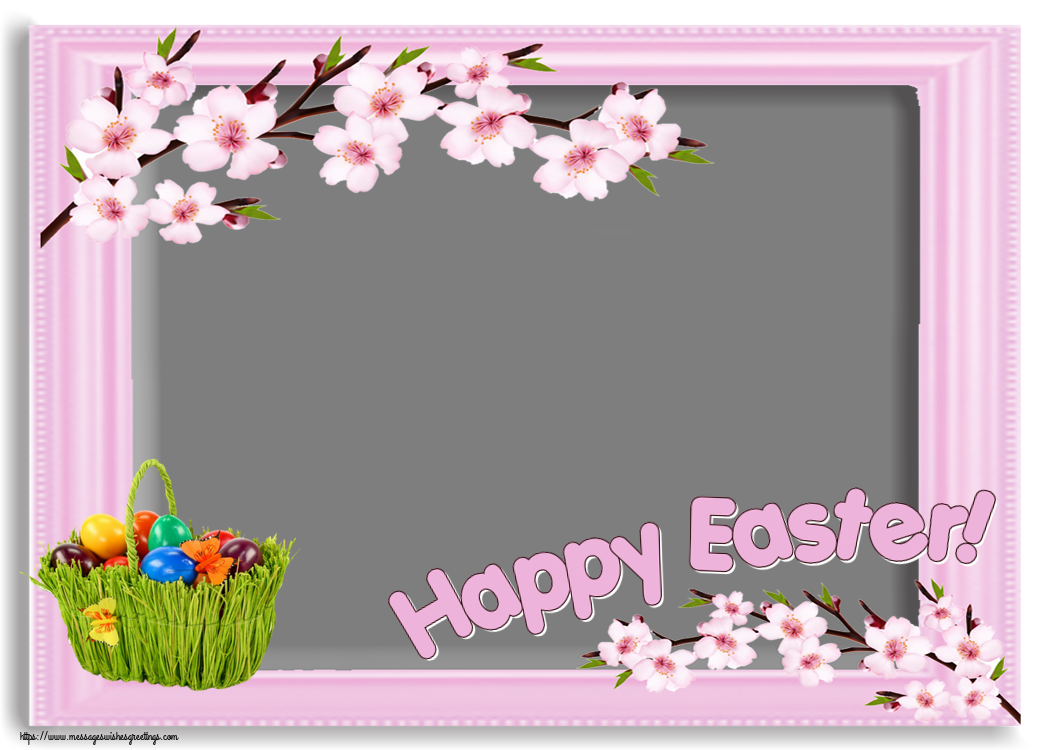 Custom Greetings Cards for Easter - Happy Easter! - Photo Frame ...