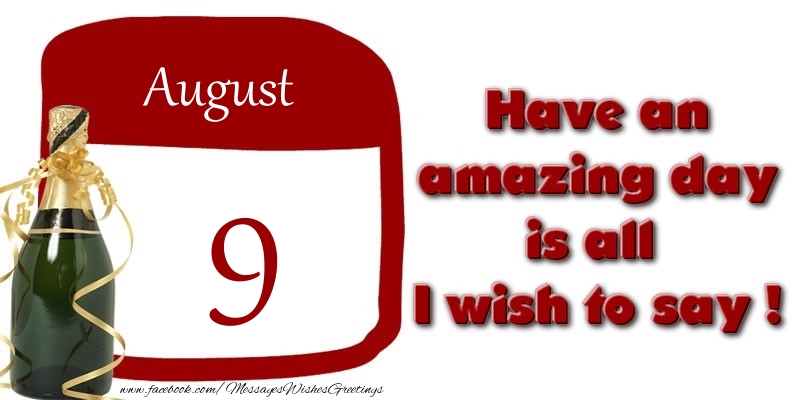Greetings Cards Of 9 August Happy Birthday August 9 Messageswishesgreetings Com