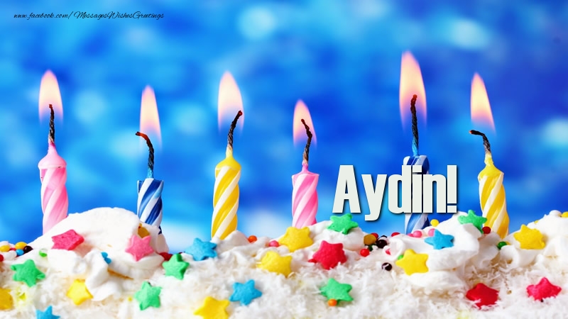 Greetings Cards for Birthday - Happy birthday, Aydin!