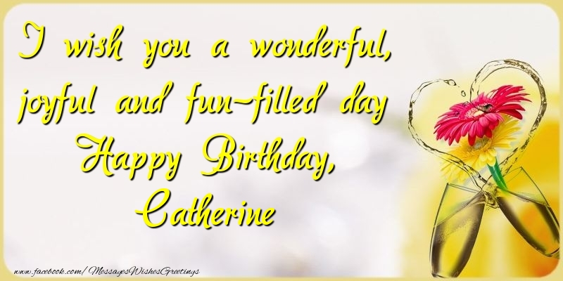 Happy Birthday 3D - Happy Birthday Catherine - Happy Birthday To You - Happy  Birthday Song - YouTube