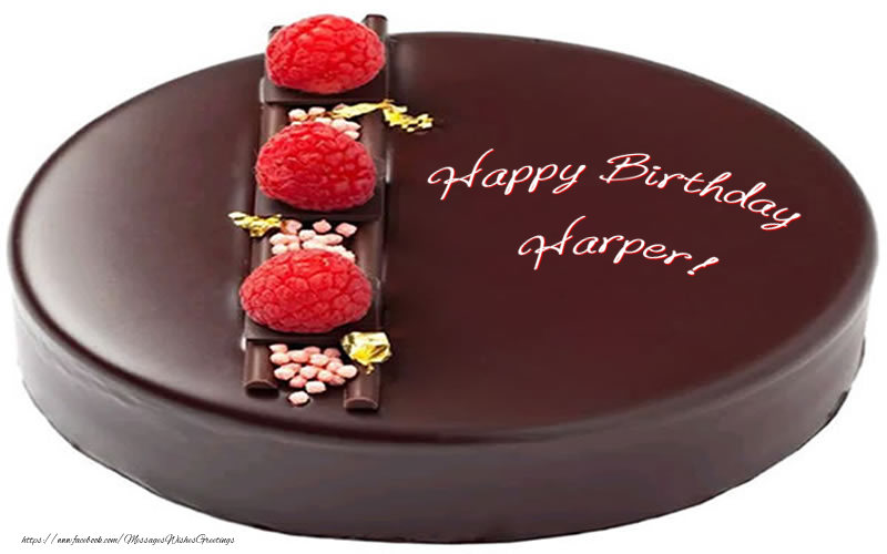  Greetings Cards for Birthday - Cake | Happy Birthday Harper!