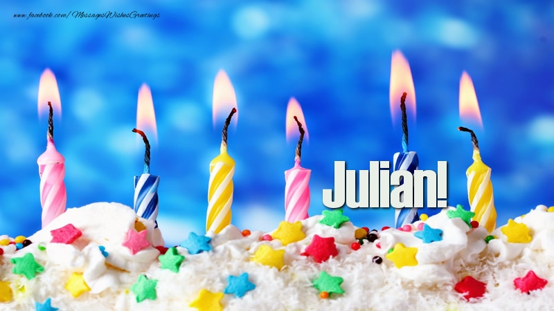 Greetings Cards for Birthday - Champagne | Happy birthday, Julian!