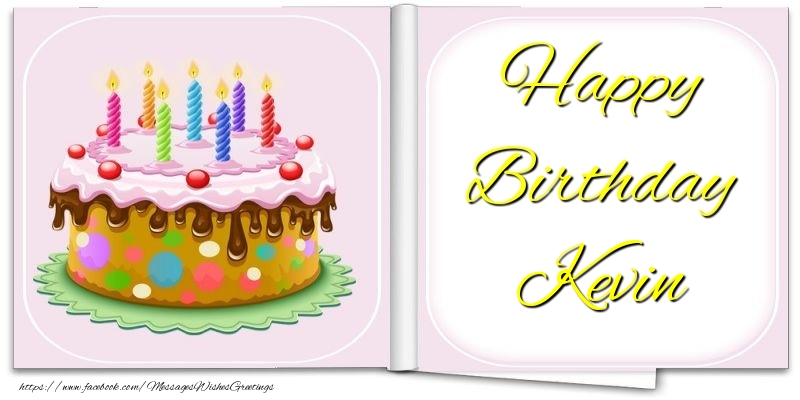 Kevin - Greetings Cards for Birthday - messageswishesgreetings.com