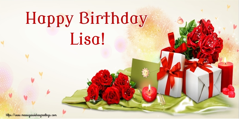 Happy Birthday Lisa! | 🌼 Flowers - Greetings Cards for Birthday for ...