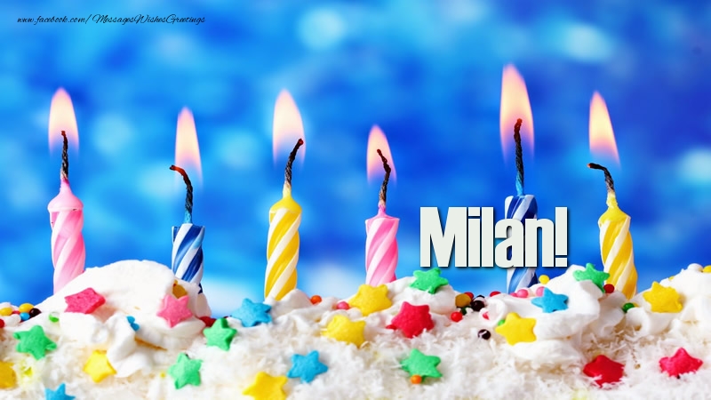 Greetings Cards for Birthday - Champagne | Happy birthday, Milan!