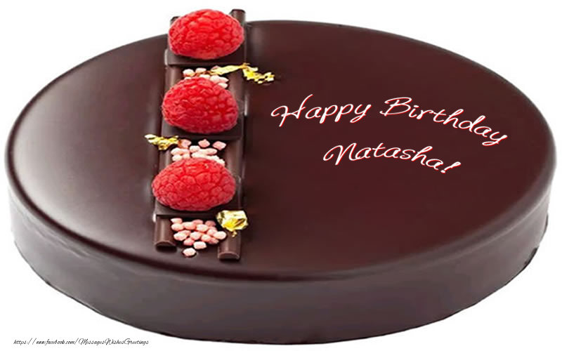 Cake: Happy Birthday Natasha! 🎂 - Greetings Cards for Birthday for ...