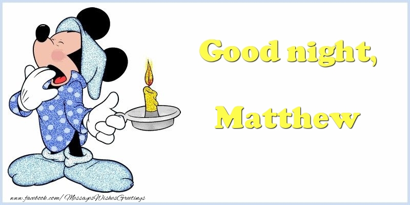  Greetings Cards for Good night - Animation | Good night, Matthew